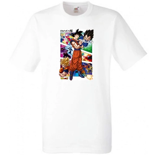 Fehér Dragon Ball Z gyerek rövid ujjú póló - Anime Fan II.