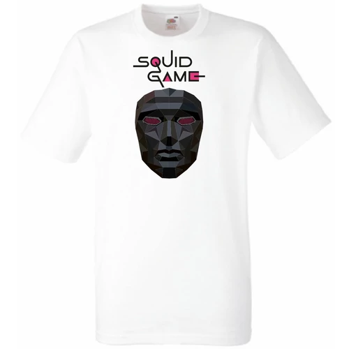 Fehér Nyerd meg az életed férf irövid ujjú póló - Frontman mask