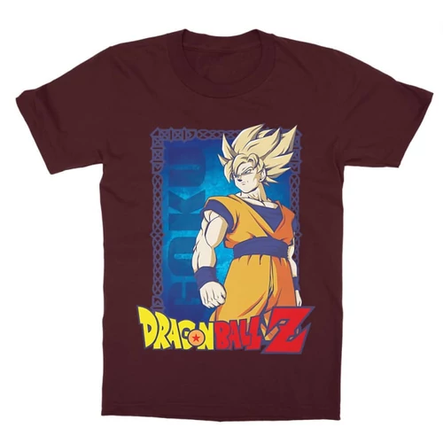 Bordó Dragon Ball gyerek rövid ujjú póló - Goku Dragon Ball Z
