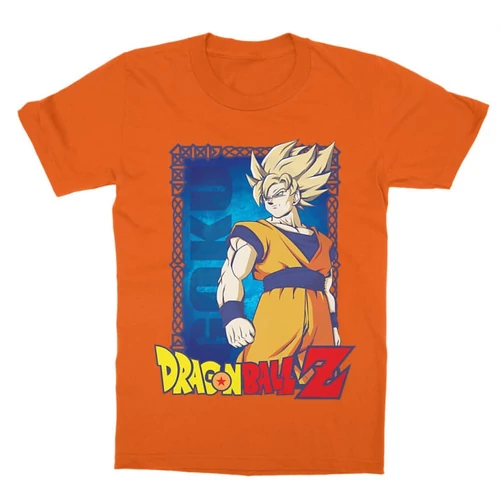 Narancs Dragon Ball gyerek rövid ujjú póló - Goku Dragon Ball Z