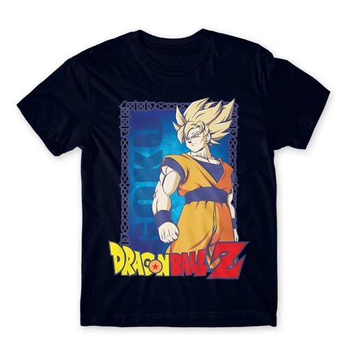 Sötétkék Dragon Ball férfi rövid ujjú póló - Goku Dragon Ball Z