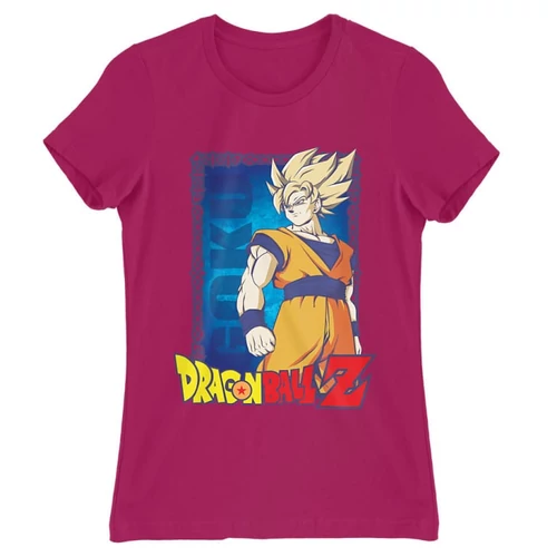 Pink Dragon Ball női rövid ujjú póló - Goku Dragon Ball Z