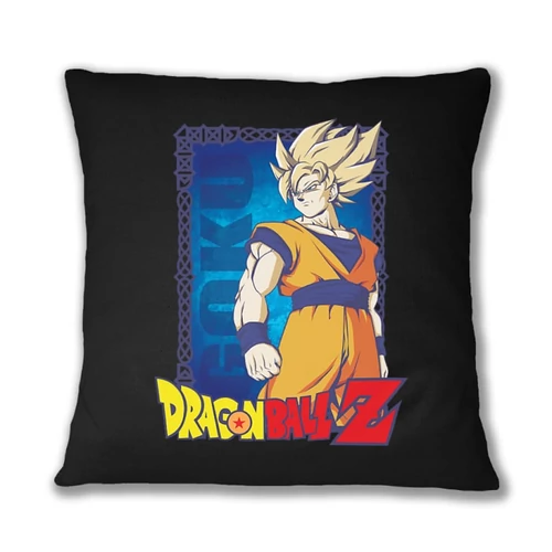 Fekete Dragon Ball párnahuzat - Goku Dragon Ball Z