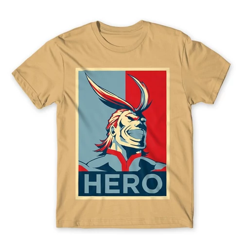 Homok Hősakadémia férfi rövid ujjú póló - Izuku silhouette