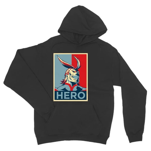 Sötétszükre Hősakadémia unisex kapucnis pulóver - Boku no Hero Academia - All Might