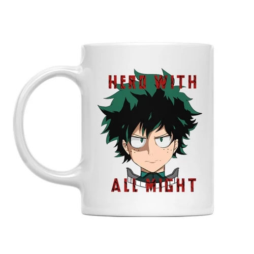 Hősakadémia bögre - Hero With All Might