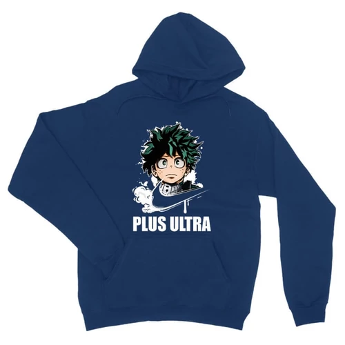 Királykék Hősakadémia unisex kapucnis pulóver - Midoriya Izuki