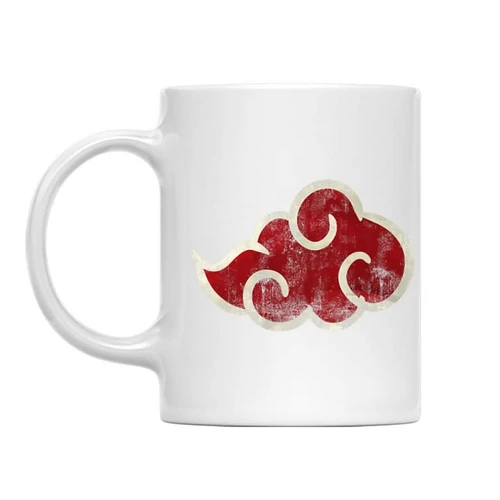 Naruto bögre - Akatsuki Cloud Logo