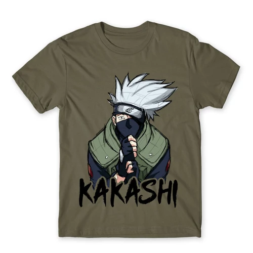Cink Naruto férfi rövid ujjú póló - Kakashi graphic