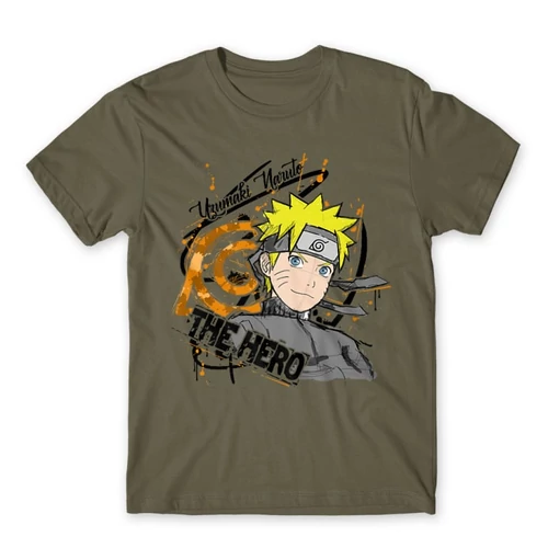 Cink Naruto férfi rövid ujjú póló - Uzumaki Naruto