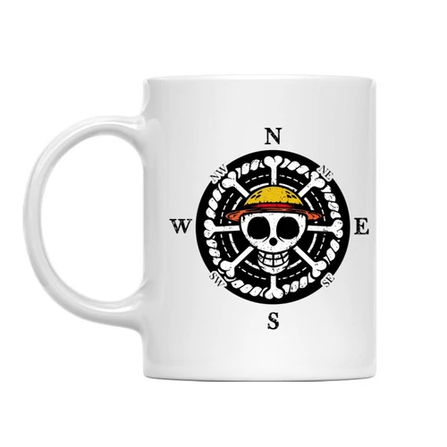 One Piece bögre - One Piece Compass