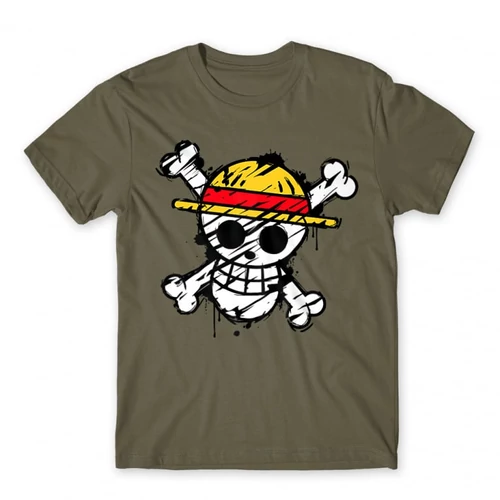 Cink One Piece férfi rövid ujjú póló - Grunge Logo