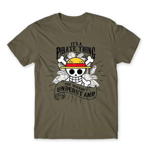 Cink One Piece férfi rövid ujjú póló - It’s A Pirate Thing