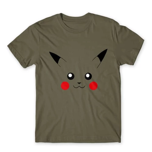 Cink Pokémon férfi rövid ujjú póló - Pikachu face