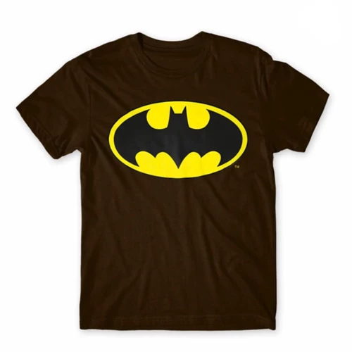 Barna Batman férfi rövid ujjú póló