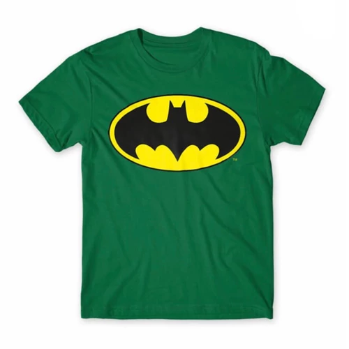 Zöld Batman férfi rövid ujjú póló