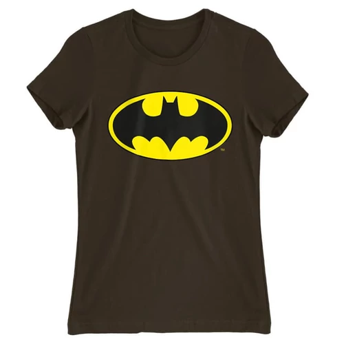 Barna Batman női rövid ujjú póló Logó