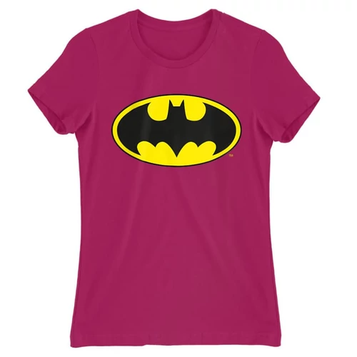 Pink Batman női rövid ujjú póló Logó