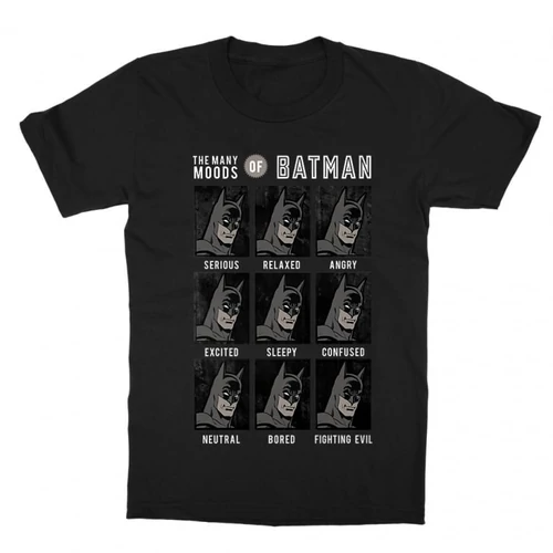 Fekete Batman gyerek rövid ujjú póló - Batman moods