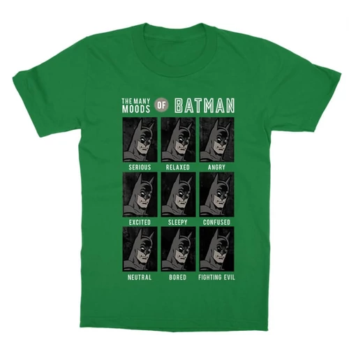 Zöld Batman gyerek rövid ujjú póló - Batman moods