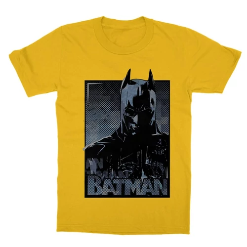 Sárga Batman gyerek rövid ujjú póló - Batman Comics