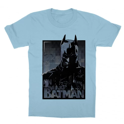 Világoskék Batman gyerek rövid ujjú póló - Batman Comics