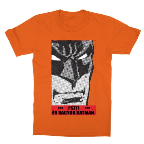 Narancs Batman gyerek rövid ujjú póló - Pszt! Én vagyok Batman