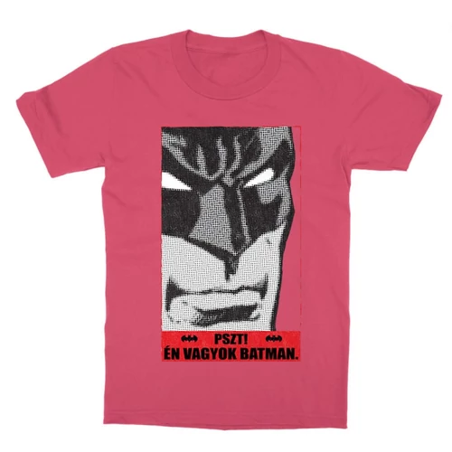 Pink Batman gyerek rövid ujjú póló - Pszt! Én vagyok Batman