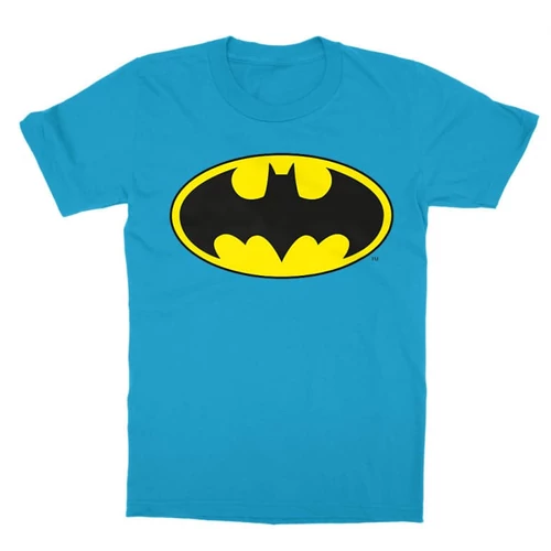 Atollkék Batman gyerek rövid ujjú póló - Logó