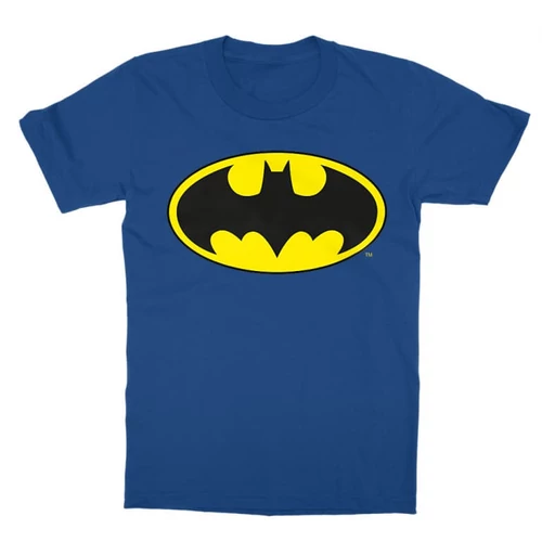 Királykék Batman gyerek rövid ujjú póló - Logó