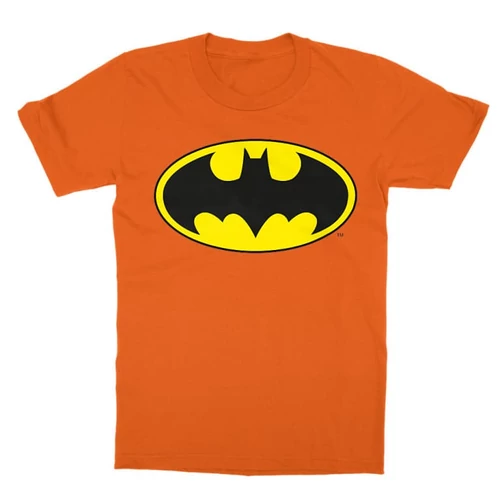 Narancs Batman gyerek rövid ujjú póló - Logó