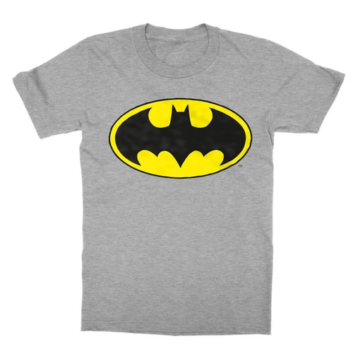 Sportszürke Batman gyerek rövid ujjú póló - Logó