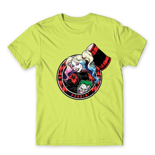 Almazöld Harley Quinn férfi rövid ujjú póló - Puddin'