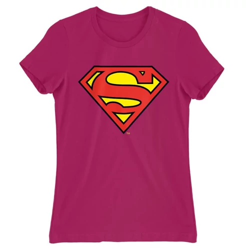 Pink Superman - női rövid ujjú póló - Classic Logó
