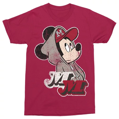 Chili Mickey egér férfi rövid ujjú póló - Mickey Mouse Hip-Hop