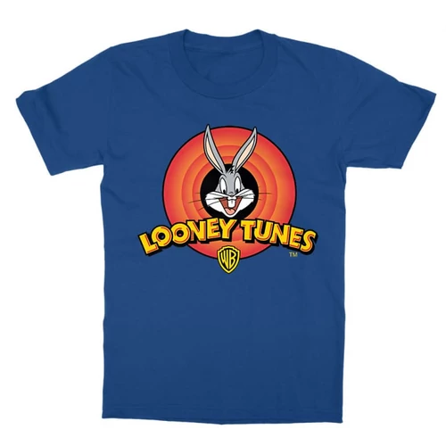 Királykék Bolondos dallamok gyerek rövid ujjú póló - Bugs Bunny Logo