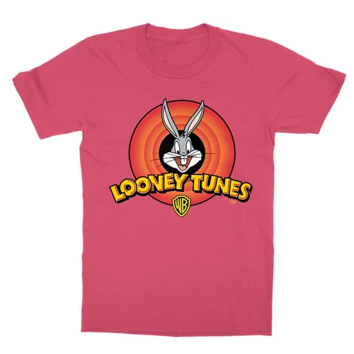 Pink Bolondos dallamok gyerek rövid ujjú póló - Bugs Bunny Logo