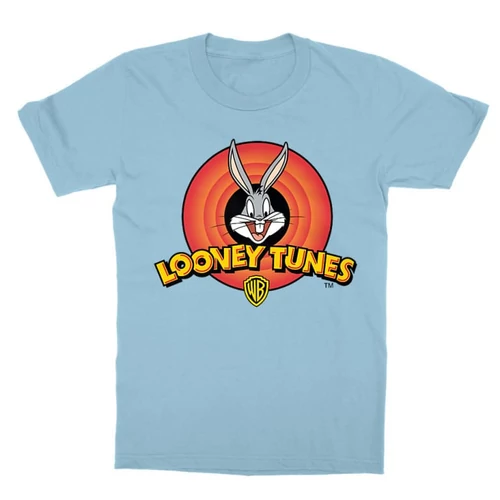 Világoskék Bolondos dallamok gyerek rövid ujjú póló - Bugs Bunny Logo