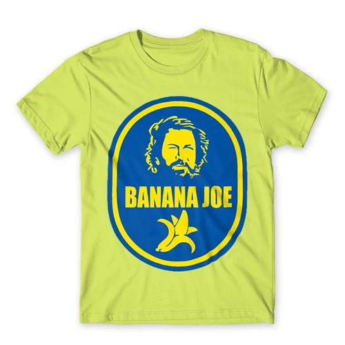 Almazöld Bud Spencer férfi rövid ujjú póló - Banános Joe