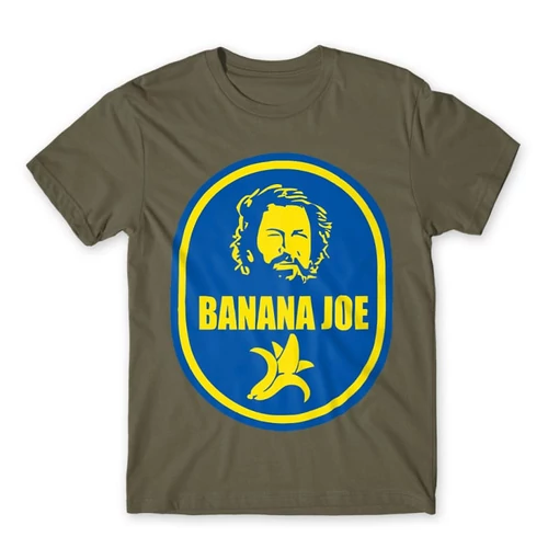Cink Bud Spencer férfi rövid ujjú póló - Banános Joe