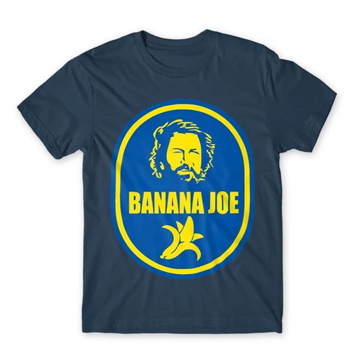 Denim Bud Spencer férfi rövid ujjú póló - Banános Joe