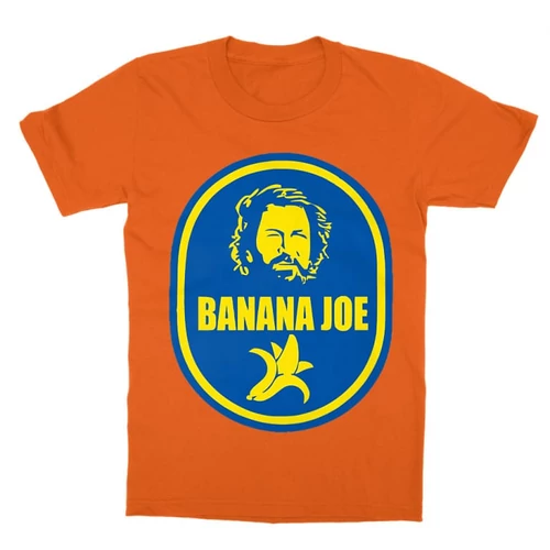 Narancs Bud Spencer gyerek rövid ujjú póló - Banános Joe