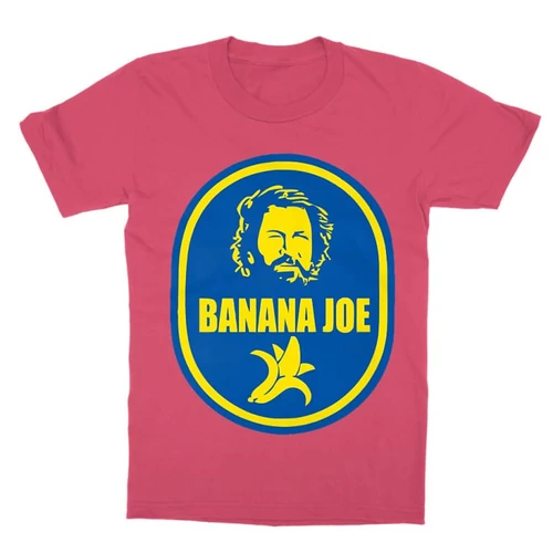 Pink Bud Spencer gyerek rövid ujjú póló - Banános Joe