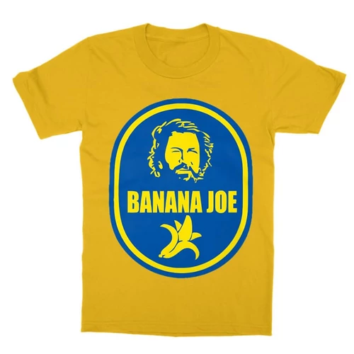 Sárga Bud Spencer gyerek rövid ujjú póló - Banános Joe