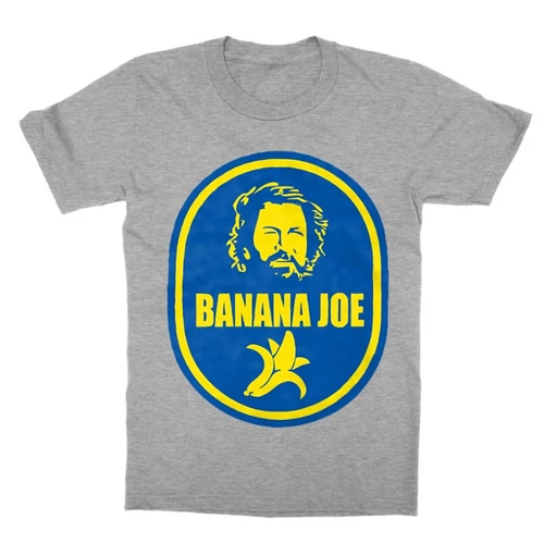 Sportszürke Bud Spencer gyerek rövid ujjú póló - Banános Joe