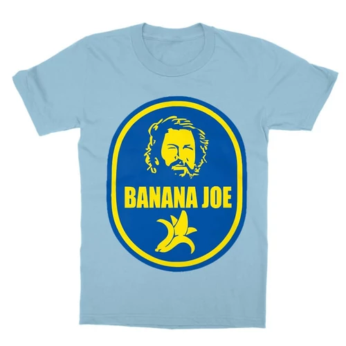 Világoskék Bud Spencer gyerek rövid ujjú póló - Banános Joe