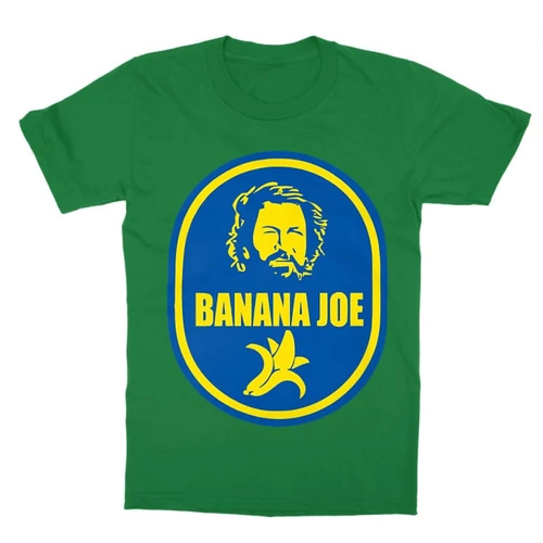 Zöld Bud Spencer gyerek rövid ujjú póló - Banános Joe