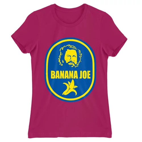 Pink Bud Spencer női rövid ujjú póló - Banános Joe