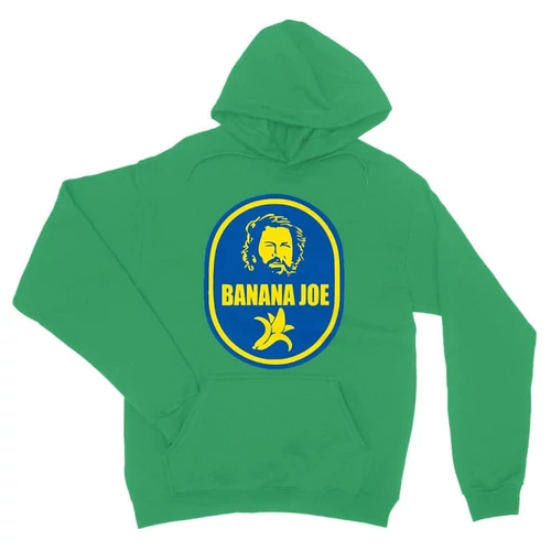 Zöld Bud Spencer unisex kapucnis pulóver - Banana Joe