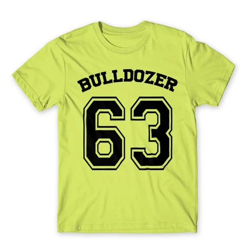 Almazöld Bud Spencer férfi rövid ujjú póló - Bulldozer 63